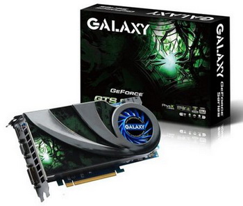 galaxy geforce gts 250 new card
